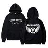 Moletons Estampados da Banda de Rock da Moda Tokio Hotel Homem Mulher sobre