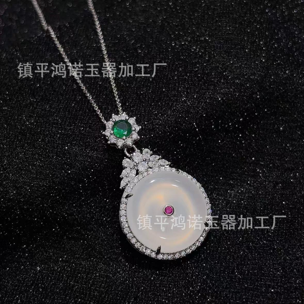 镶嵌玉髓套装