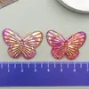 Accesorios de Mariposa Lindos Barrocos al por Mayor Transfronterizos Accesorios de Pegamento de Crema Joyería de Resina Colgantes para Collares y Pulseras DIY