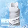 2026 Novo Verão Algodão Colete Esportivo Masculino Camiseta Sem Mangas Masculina Colete Elástico Masculino Respirável Absorvente de Suor Roupa Fitness