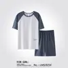 Pijama Masculino 2025 Novo Verão Manga Curta Algodão Modal Tamanho Grande Conjunto Pijama Fino para Homens Jovens e de Meia-Idade