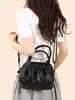 Bolso de hombro de moda para mujer 2026, bolso tote simple y versátil, bolso cruzado ligero de color sólido multicapa para mujer