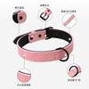 2025 nuevo collar de cuero PVC transfronterizo collar de cuero para mascotas collar para perro placas de identificación para perros pajarita collar para cachorro