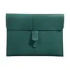 Bolsa de Arquivo com Botão de Pressão para Armazenamento de Dados de Negócios de Escritório Pasta de Documentos de Couro PU Bolsa de Dados Pasta de Grande Capacidade A4