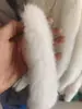 Ribete de Tira de Pelo de Conejo Borde de Piel Sintética Accesorios para Ropa Encaje de Piel Materiales para Decoración Hecha a Mano Borde Peludo
