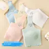 Roupa íntima feminina sem costura em estoque, Roupa íntima para meninas pequenas, Colete anti-impacto para o período de desenvolvimento de alunas do ensino fundamental, Confortável