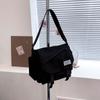 Bolsa de Ombro Grande Capacidade Estilo Harajuku Japonês 2026 Nova Tendência Bolsa Mensageiro para Estudante Bolsa Transversal Casual para Casal Viagem