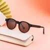 2026 Nuevas Gafas de Sol Redondas de Moda Europeas y Americanas para Mujer, Elegantes y Modernas, Sencillas y Versátiles, Gafas de Sol con Protección Solar para Mujer, Transfronterizo