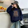 Sudadera para niña para primavera y otoño, ropa infantil elegante, suéter cálido con forro polar para bebé, sudadera de moda para salir