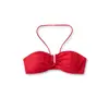 AP25363-25 Camiseta Regata Acolchoada Verão Estilo Coreano Slim Fit Cor Macaron Decote V Alça Halter para Yoga