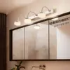 Luz LED para Espejo Frontal para Baño, Instalación sin Taladro, Espejo de Tocador con Luz Ajustable en Tres Ejes para Lavabo y Tocador