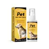Spray para el Cuidado de la Piel de Mascotas Yegbong Cuidado Suave para Gatos y Perros con Molestias en la Piel, Spray de Cuidado Hidratante