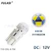 Luz LED para coche T10 2835 3smd cerámica luz indicadora de ancho luz de lectura luz de matrícula W5W bombilla pequeña