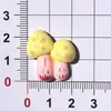 Hongo Lindo Hecho a Mano Pegamento de Crema DIY Funda para Teléfono Colgante para Llavero Imán para Refrigerador Decoración Accesorios de Resina de Dibujos Animados