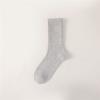 Calcetines de Lana para Hombre con Forro Polar Engrosados para Otoño e Invierno Calcetines de Media Caña Color Sólido Resistentes al Frío del Noreste Cálidos de Tubo Largo Tipo Toalla