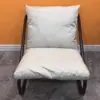 Sofá Perezoso para Uso en Casa en Dormitorio, Sala de Estar, Balcón; Silla individual moderna, minimalista y de moda; Sillón de Exterior para Ocio