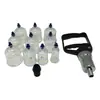 Conjunto de Copos Magnéticos Acu-Mag Dingyao com 10 Peças para Ventosaterapia Caseira com Pressão Negativa