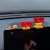 Decoración de Pantalla de Salpicadero de Coche Año del Caballo de la Fortuna - Adorno Divertido para el Interior del Coche