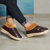 Pantuflas de algodón de invierno 2023 para hombre, talón de bolsa, impermeables, cálidas, de suela gruesa, forradas de vellón, para interior, de cuero, zapatos de algodón para el hogar, zapatos de felpa para mujer