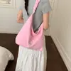 Bolso Grande de Capacidad Estilo Coreano de Nicho para Mujer 2026 Nueva Moda Bolso Cruzado Plegado Dopamina Bolso Tote de Estrella de Moda