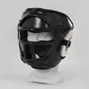 Capacete Sanda máscara removível espessado protetor capacete de luta adulto equipamento de proteção artes marciais cobertura de cabeça boxe