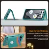 Adecuado para funda de teléfono Google Pixel 11ProXL, soporte con ranura para tarjeta Google 10, cubierta protectora de cuero con orificio para empujar la tarjeta