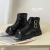 Liquidación de Otoño/Invierno Botas de Cuero para Niños Zapatos de Algodón Zapatos Casuales