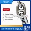 Fabricante de correntes de âncora da Ásia-Pacífico fornece correntes de âncora de grande especificação com 50 mm de diâmetro para inspeção marítima de navios e faturamento de certificados