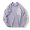 Moletom base quente estilo montanha para caminhada e montanhismo de casal com textura de onda de água 13180