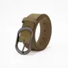Nuevo Cinturón de Piel Genuina para Mujer para Trajes, Hebilla de Pin Sencilla Versátil Cinturón de Vestir, Cinturón Decorativo de Piel para Mujer
