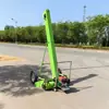 Máquina recolectora de grano para carretera vehículo montado máquina succionadora de grano de trigo y maíz campo de secado de carretera máquina automática de elevación de grano máquina recolectora de grano