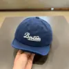 Gorro para Bebé Infantil Primavera y Otoño Delgado Estilo Coreano Gorra con Visera de Pato Letra Bordada para Niñas Protector Solar Infantil Gorra de Béisbol con Visera Suave