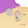 Feitiço Batalha Animação DIY Acessórios Personagens de Desenhos Animados Japoneses Liga Óleo Dropping Bag Decorações Pingente