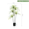 Planta Verde Artificial de Luxo Leve Madeira do Milênio Decoração de Sala de Estar Planta em Vaso Flor Artificial Biônica Árvore Sangue de Dragão Ornamentos de Chão para Interior