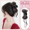 Postizo de Moño Bajo con Pinza de Garra, Accesorio para el Cabello de Moño Bajo con Lazo, Herramienta para Moño Bajo, Anillo Postizo para el Cabello de Barba de Dragón