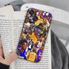 Capa de celular de desenho animado do Kobe para iPhone 15