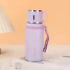 Nueva Taza Termo Sencilla de Acero Inoxidable 316 Engrosada para Separación de Té y Agua Taza de Agua Taza Termo de Vacío Bolsa de Viaje Olla Termo