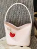 Bolsa de Tecido Simples com Padrão Trançado Nova Moda 2026 para Mulheres, Bolsa Versátil de Ombro/Axila, Bolsa de Mão Tipo Saco
