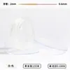 Fio Elástico de Cristal 0,8mm 60m Resistente ao Desgaste Fio para Contas Fio de Jade Artesanal DIY Pulseira Joia Venda Direta da Fábrica
