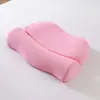 Stock de fábrica: almohada de tracción cervical, almohada de espuma viscoelástica de rebote lento, almohada de soporte cervical para dormir mejor, almohada de espuma viscoelástica, disponible para envío directo