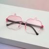 Nuevas gafas de sol con dibujos animados para niños y niñas, de estilo urbano, con forma de manzana, para bebés.