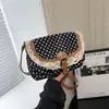 Lunares 2026 Verano de Moda Nuevo Estilo Diseño Único Moda de Gama Alta Versátil Bolso de Hombro Cruzado Transfronterizo