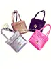 Bolsa Transversal de Algodão Espacial de Fábrica Bolsa Tote com Enchimento de Rpet Versátil Bolsa de Ombro com Enchimento de Algodão Rpet Fábrica Personalizada