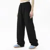 Pantalones Casuales de Pierna Curva High Street Americano para Hombre Primavera Verano Sueltos de Marca de Moda Pantalones Deportivos de Chándal de Peso Pesado con Caída de Pierna Recta