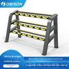 Ginásio Barbell Bracket Comercial Cadeira Pastoral Equipamento Fixo Barbell Rack Private Education Kettlebell Dumbbell Rack Três Camadas