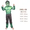 Homem de Ferro Hulk Batman Capitão América Fantasias de Super-Heróis Infantis de Halloween Fantasias Musculosas