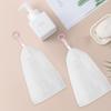 Sabonete artesanal limpador facial rede de espuma sabonete de banho limpador rede de espuma com cordão para pendurar com embalagem