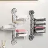 Jabonera con Ventosa sin Perforaciones para Montar en la Pared para Baño, Jabonera Giratoria para Baño, Caja de Drenaje para el Hogar, Jabonera