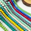Miçangas de Vidro Cristalino Xingtai nas Cores Porcelana e Jade para Riqueza e Fortuna, Materiais para Pulseiras e Colares, Contas de Ábaco, Contas Budistas e Acessórios para Pulseiras