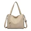 Bolso de Hombro para Mujer Modelo Nuevo 2026 Transfronterizo de Alto Valor, Bolso Cruzado de Color Sólido Simple Más Vendido, Bolso de Mano de Cuero Suave a la Moda